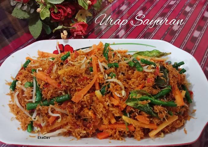 Cara Buat Urap Sayuran Bumbu Tumis Ekonomis