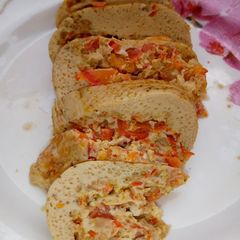 A picture of Steamed omellette.