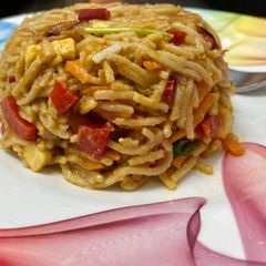 A picture of Barnyard millet noodles.