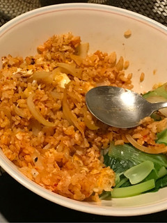 泡菜豬肉炒飯 的食譜成品照片