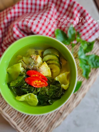 Langkah Gampang Membuat Resep Sayur Asam Daun Markisa yang  Bikin Ketagihan Anti Ribet, Mantap