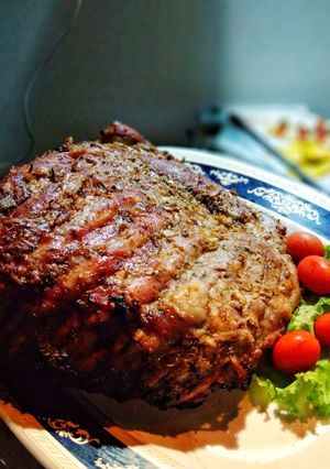 รูปของ กระดูกซี่โครงหมูย่าง-อบ