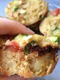 Muffins veganos de fideitos y verduritas