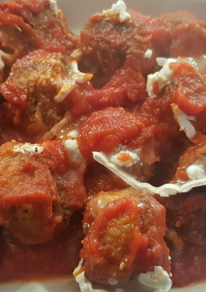 Una foto de Albóndigas de berenjena