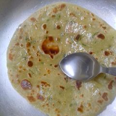 A picture of Dhania Chapati.