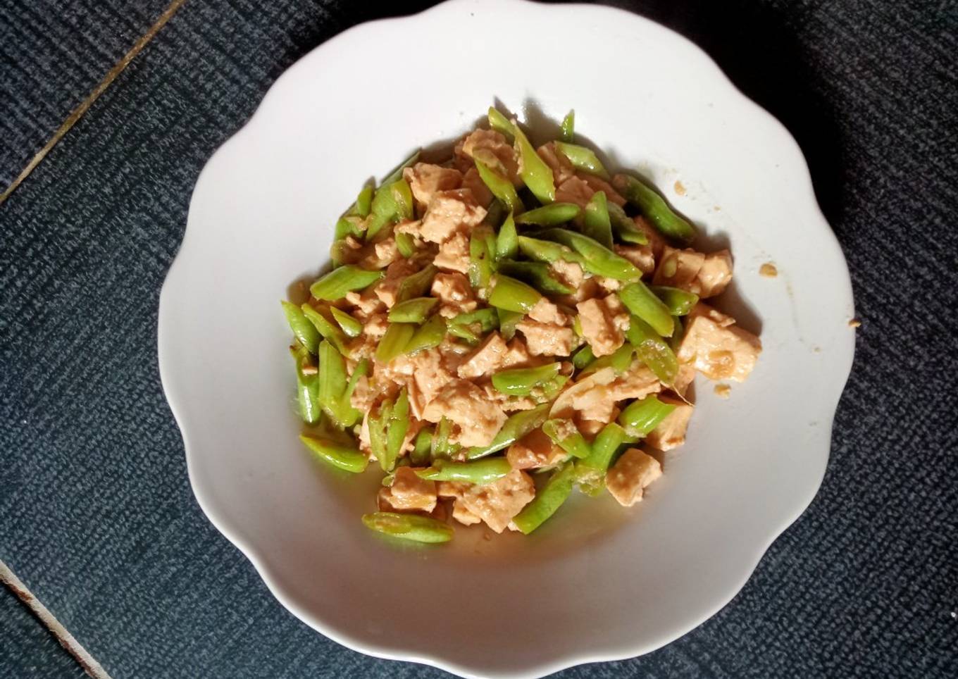 Tumis Buncis Tahu