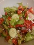 Refreshing Tasty Greek Salad