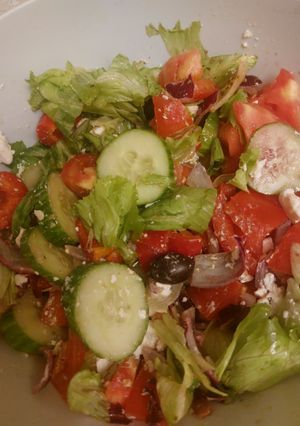A picture of Refreshing Tasty Greek Salad.
