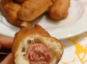 Una foto de Banderillas de salchicha