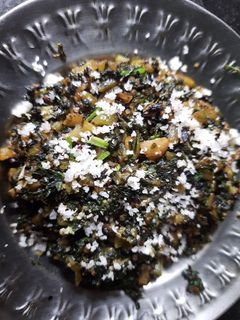 মুলো শাক ভাজা (mulo shak bhaja recipe in Bengali) রেসিপির প্রধান ছবি