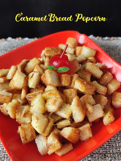 Foto resep Caramel Bread Popcorn