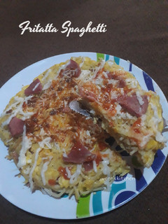 Foto resep Fritatta Spaghetti