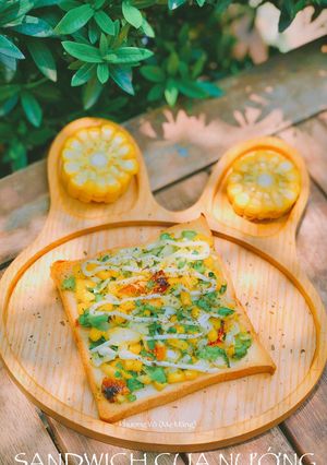 Hình của món Sandwich cua nướng (baby food).