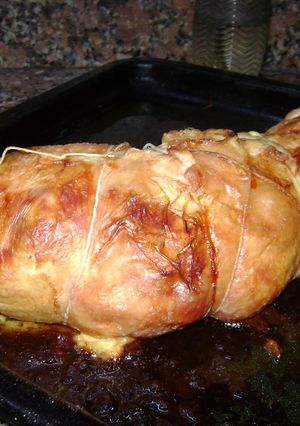 Una foto de Arrollado de pollo