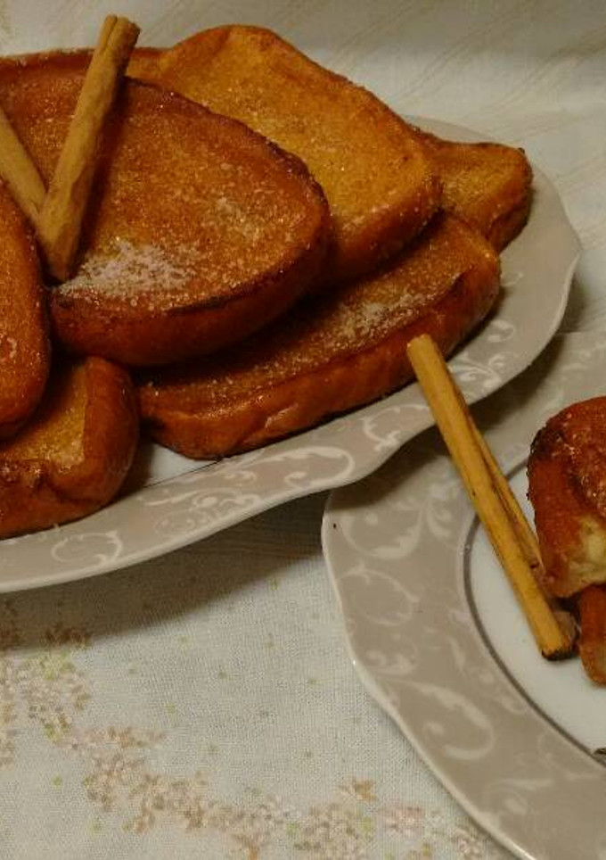Una foto de Torrijas fritas fáciles y rápidas