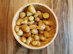 Une photo de Pommes de terre grenailles à l'air fryer