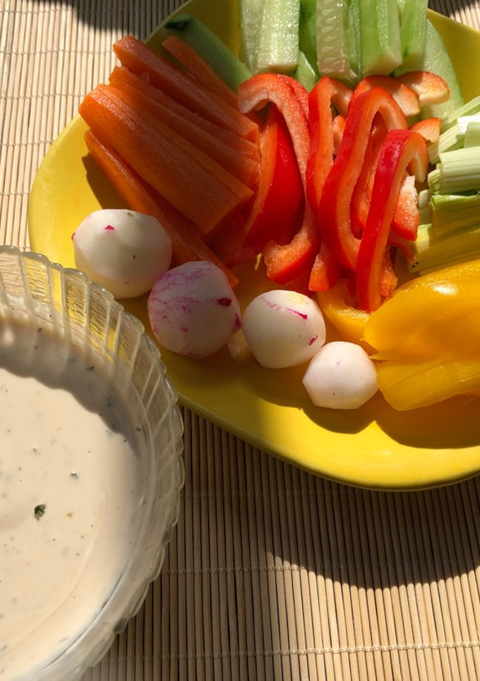 Una foto de Salsa de yogur light