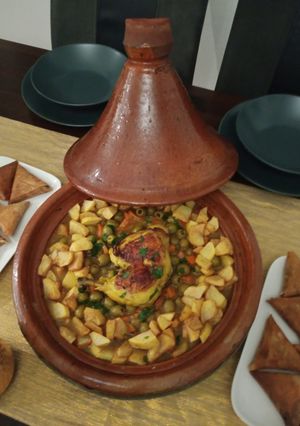 صورة لوصفة طجين زيتون الجزائري🇩🇿