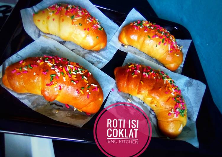 Resep Roti Isi Coklat No telur, Lezat Sekali