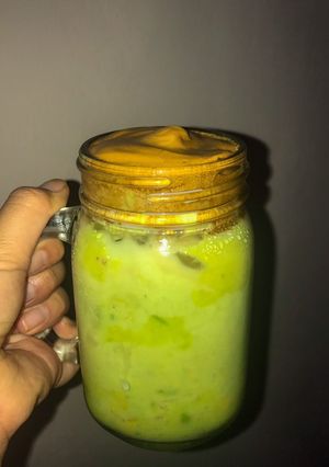 Foto resep Avocado Dalgona Coffee