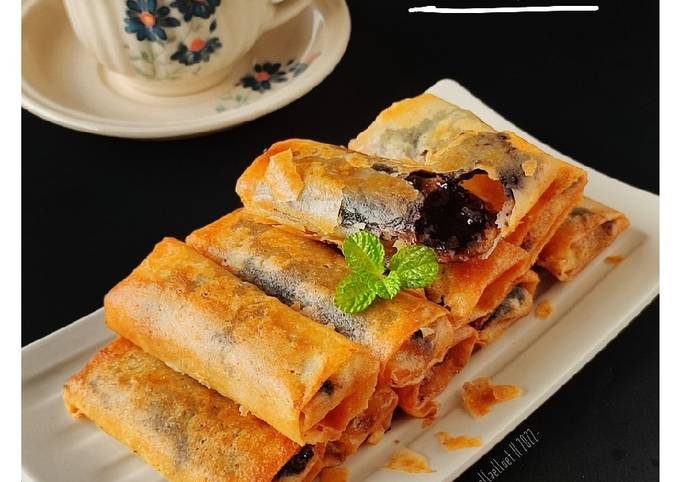 Resep Lumpia Pisang Coklat oleh Ellaelloet - Cookpad