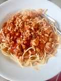สปาเก็ตตี้ไก่สับRed Sauce