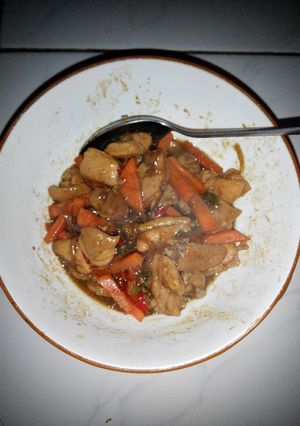 Foto resep Paha ayam tanpa tulang teriyaki simple 