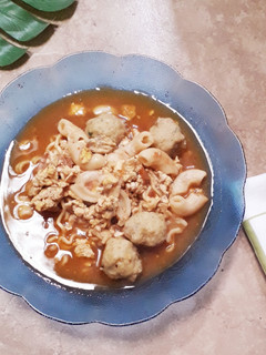 Foto resep Mie nyemek makaroni
