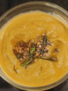 A picture of Ridge gourd chutney.