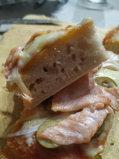 Una foto de Pizza masa pan sin gluten