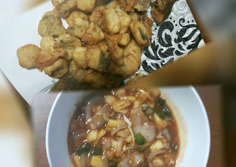 Langkah meracik Gurame fillet asam manis Lezat