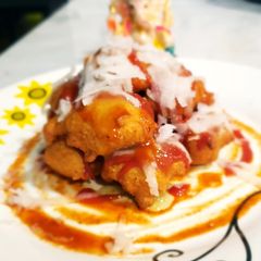 A picture of Ram laddoo.