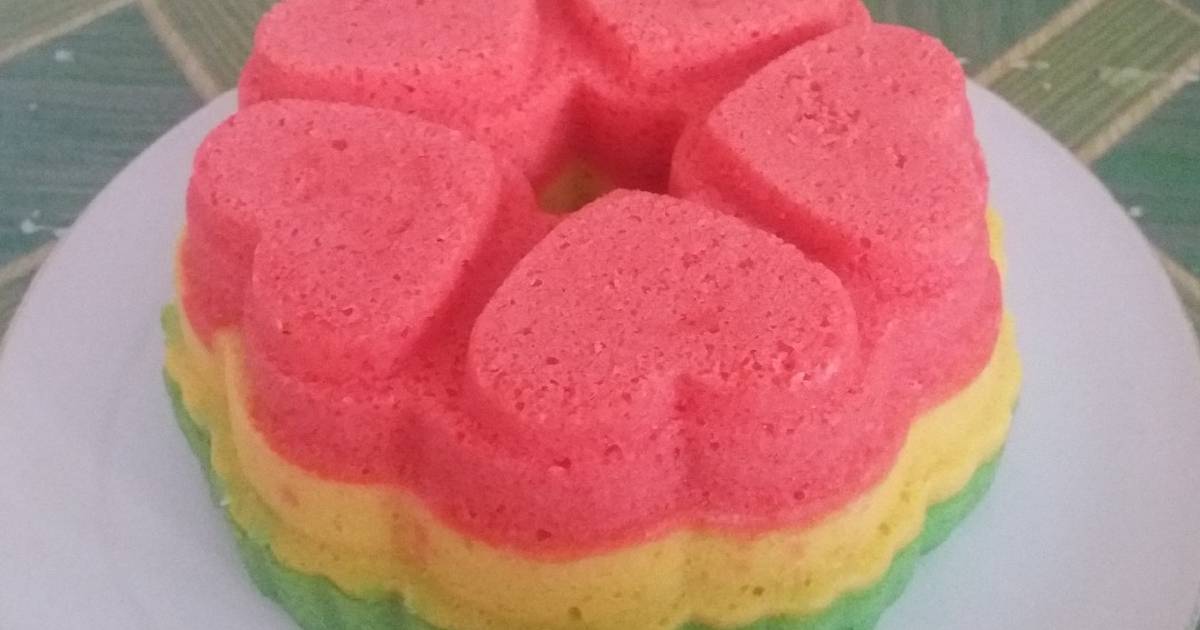 Resep Bolu Singkong Rainbow Oleh Debora Dwi Cookpad