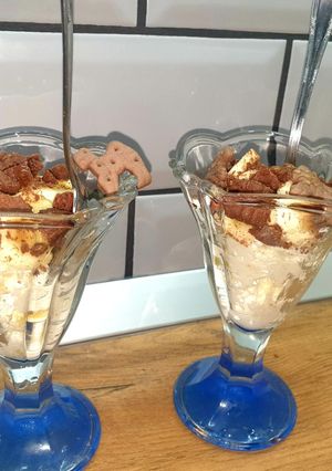 5 perces banános túrókrém recept fotója