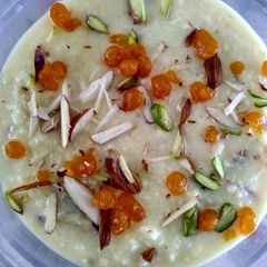 A picture of Paneer rabdi..