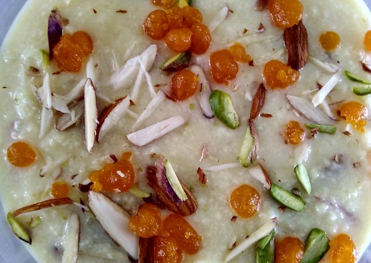 Easiest Way to Make Super Quick Homemade Paneer rabdi.