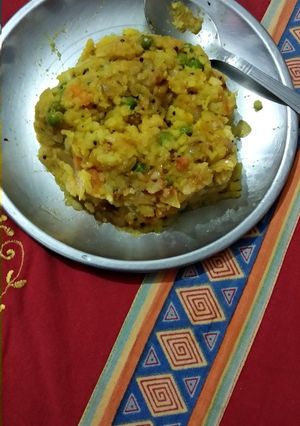 A picture of Veg poha.