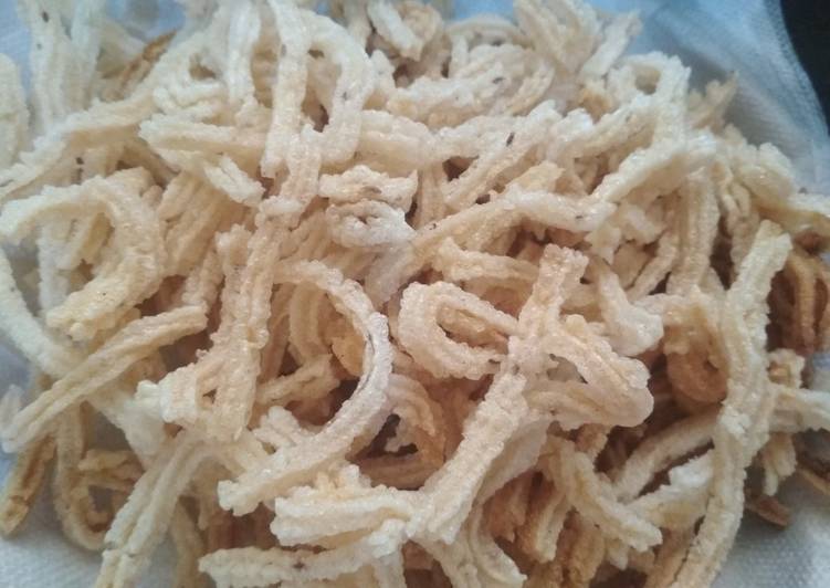 Steps to Prepare Favorite Accompaniment snack Sandige Vadam Vadiyalu Rice fritters