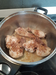 Foto principal de Arroz con pollo, canela y pasas
