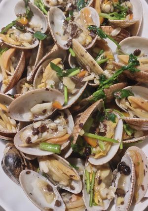 A picture of Clams.