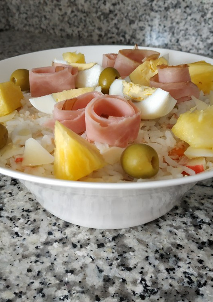 Una foto de Ensalada de arroz