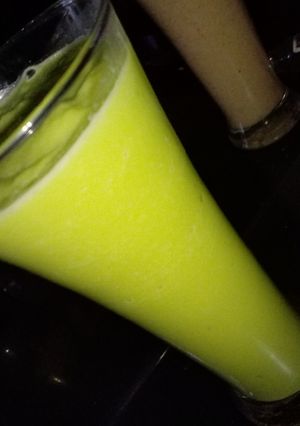 A picture of Avocado ginger smoothie.