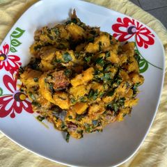 Plantain porridge A picture of Plantain porridge.
