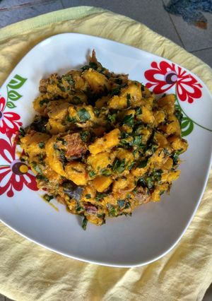 A picture of Plantain porridge.