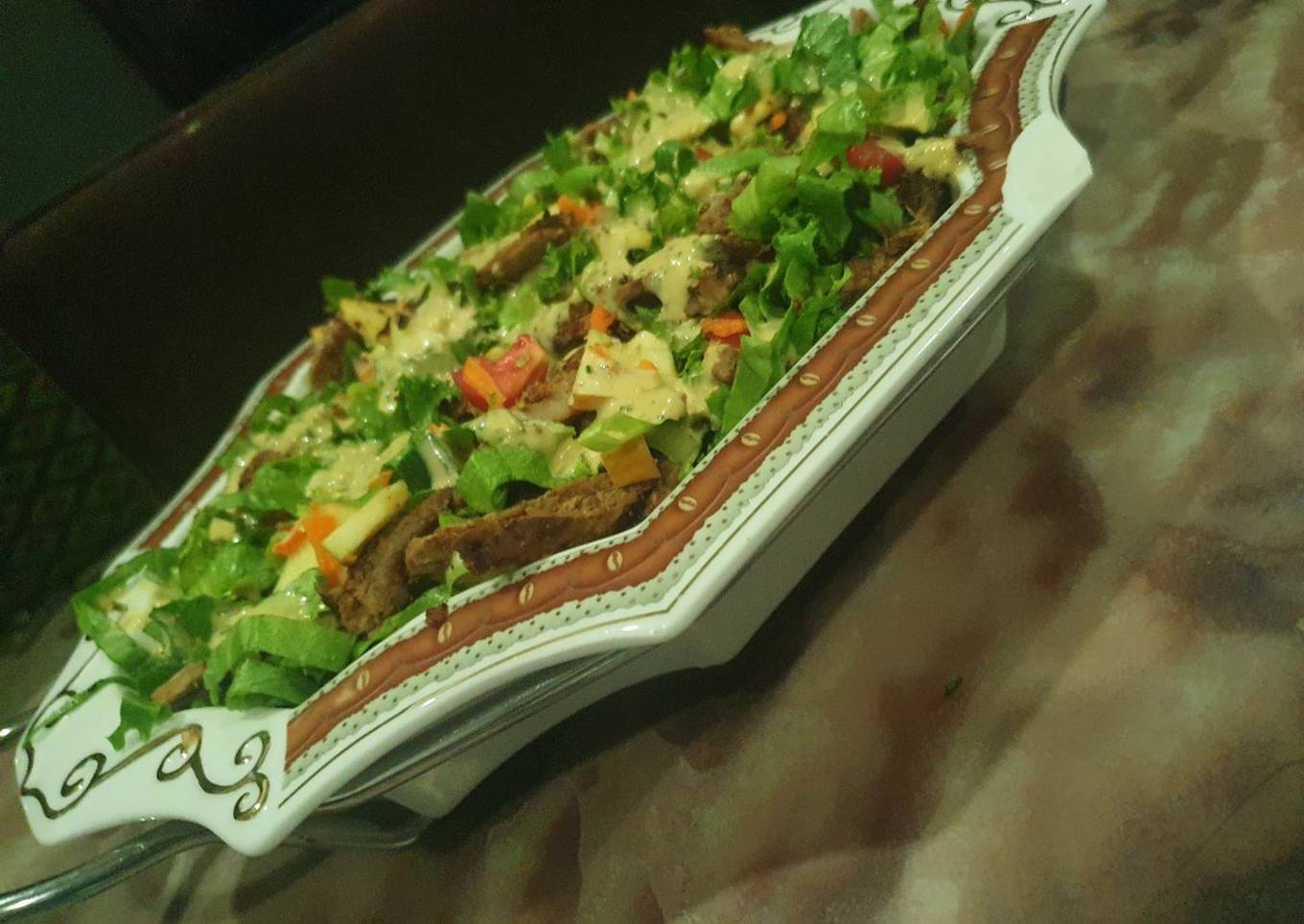 Beef salad