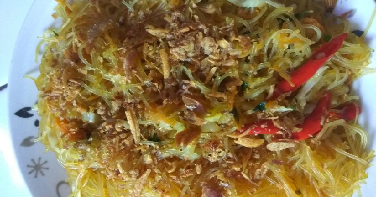 Bihun goreng menu buka puasa