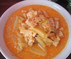 Siap Saji Sayur labu siam dan tempe Ala Restoran Siap Saji Sayur labu siam dan tempe Ala Restoran