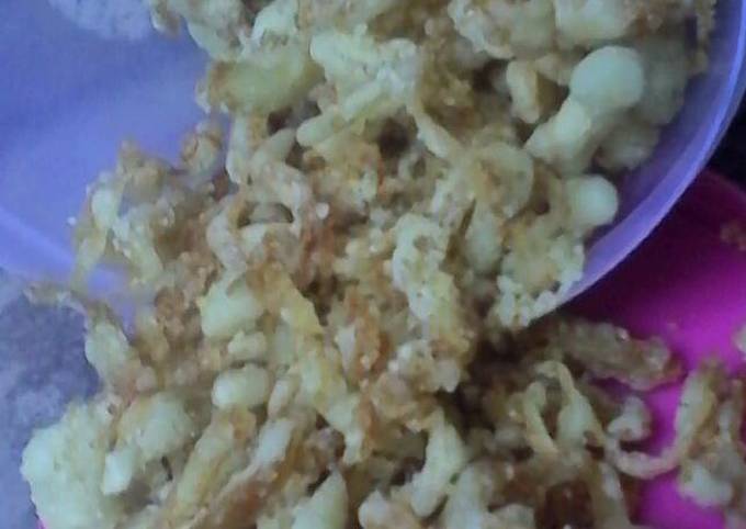 Resep Kripik jamur tiram, Sempurna