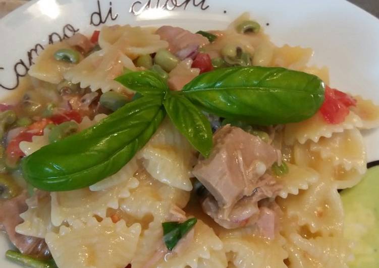 Easiest Way to Prepare Veloce Farfalle tonno e fagiolino