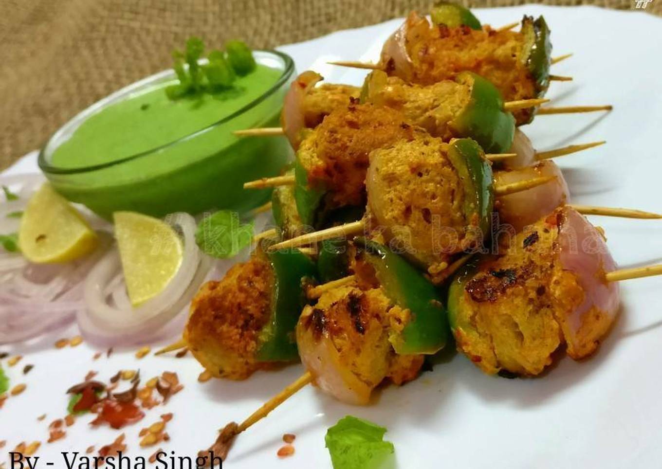 Ajwaini Soya Tikka